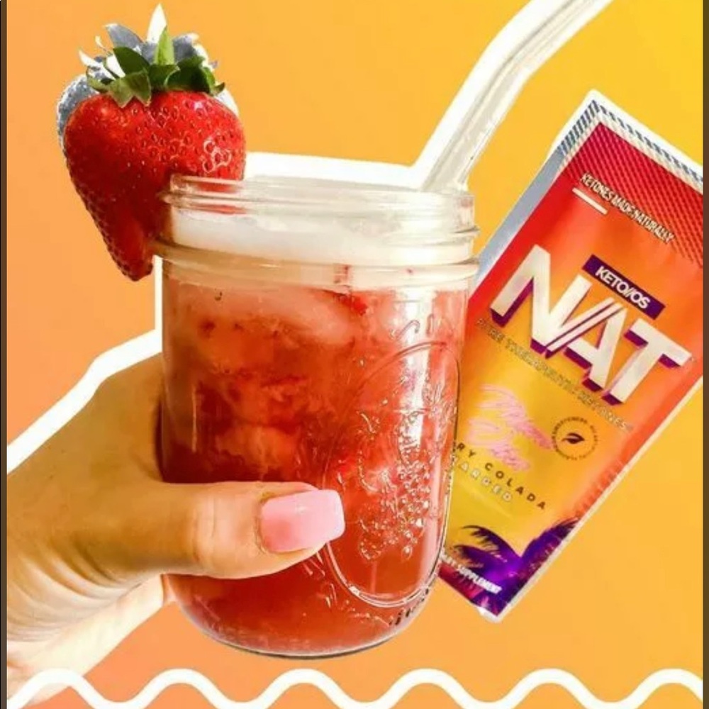 Pruvit NAT Ketones- Summer Cocktail Flavors 8pk. Banana, Miami, Fresa, & Mojito. - Picture 4 of 6